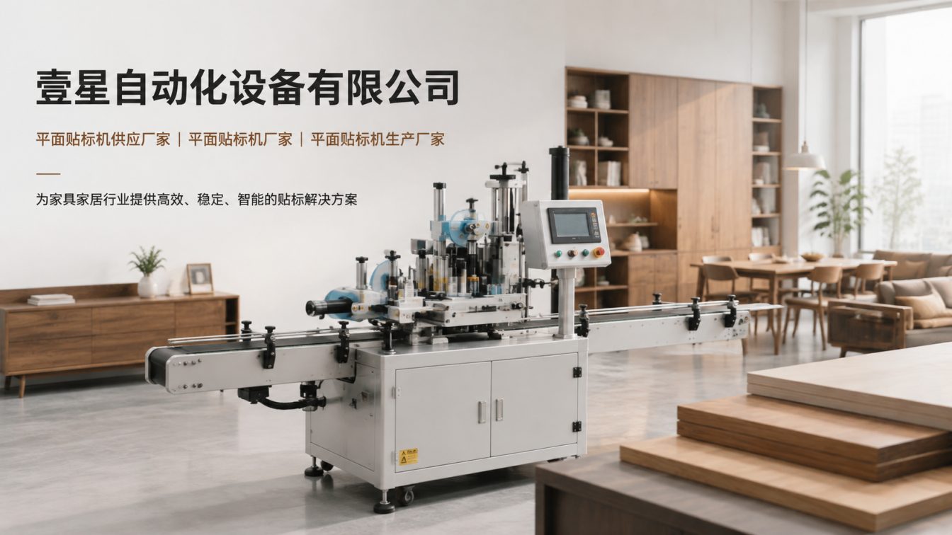 建德家具贴标贴胶自动化设备